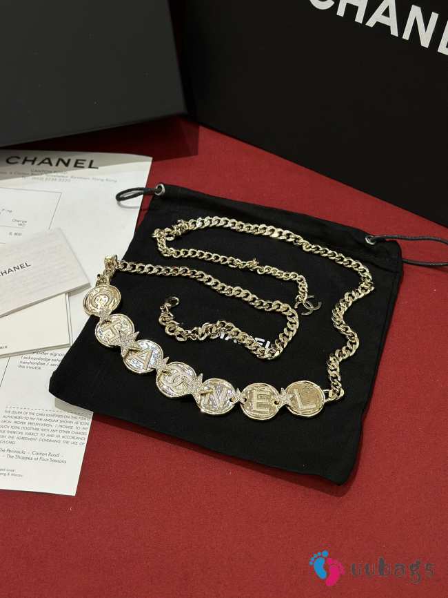 Uubags Chanel Gold Chain Belt - 1
