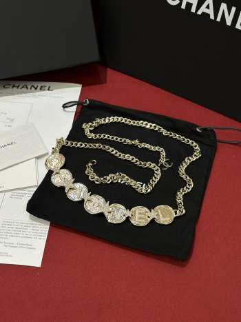 Uubags Chanel Gold Chain Belt