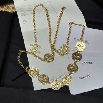 Uubags Chanel gold chain waist chain