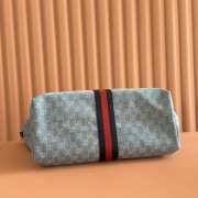 Uubags Gucci Giglio large tote bag grey GG canvas 60x47x16cm - 6