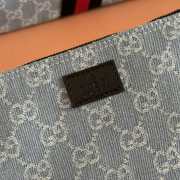 Uubags Gucci Giglio large tote bag grey GG canvas 60x47x16cm - 3