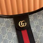 Uubags Gucci Giglio large tote bag grey GG canvas 60x47x16cm - 2