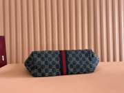Uubags Gucci Giglio medium tote bag black GG canvas 50x47x14cm - 4