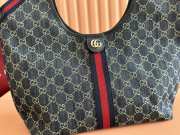 Uubags Gucci Giglio medium tote bag black GG canvas 50x47x14cm - 3