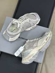 Uubags Balenciaga Stapler Sneaker in beige and grey polyurethane and polyester - 3