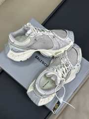 Uubags Balenciaga Stapler Sneaker in beige and grey polyurethane and polyester - 5