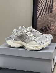 Uubags Balenciaga Stapler Sneaker in beige and grey polyurethane and polyester - 1