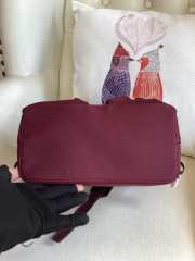 Uubags Prada Re-Edition 1978 small re-nylon backpack in burgundy 28x23.5x12cm - 3