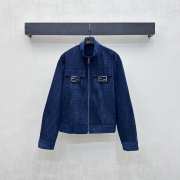 Uubags Fendi high-top stand-up collar jacquard jacket and skirt set - 3