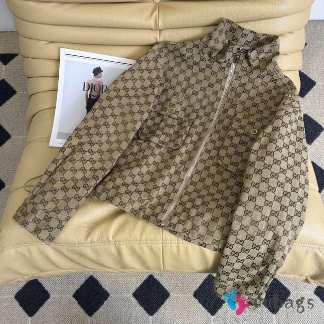 Uubags Gucci Reversible cotton zip jacket  - 1