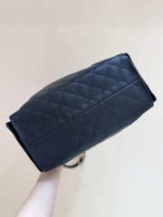 Uubags Chanel 25 Medium Bag Grained Calfskin & Gold Metal In Black 40cm - 2