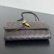 Uubags Bottega Veneta Andiamo Pouch In Fondant 19x13x2cm - 6