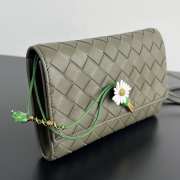 Uubags Bottega Veneta Andiamo Daisy Pouch In Cypress 19x13x2cm - 6