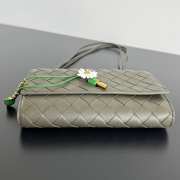 Uubags Bottega Veneta Andiamo Daisy Pouch In Cypress 19x13x2cm - 5