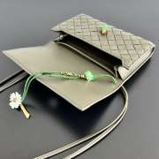 Uubags Bottega Veneta Andiamo Daisy Pouch In Cypress 19x13x2cm - 2