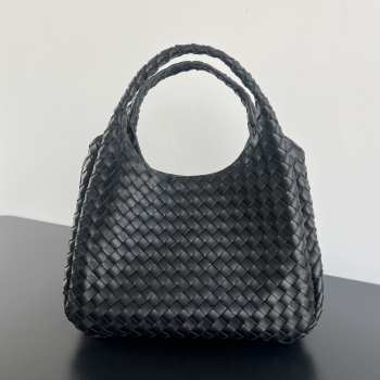 Uubags Bottega Veneta Large Campana bag in black 39x25x18.5cm
