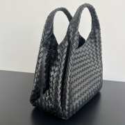 Uubags Bottega Veneta Large Campana bag in black 39x25x18.5cm - 4