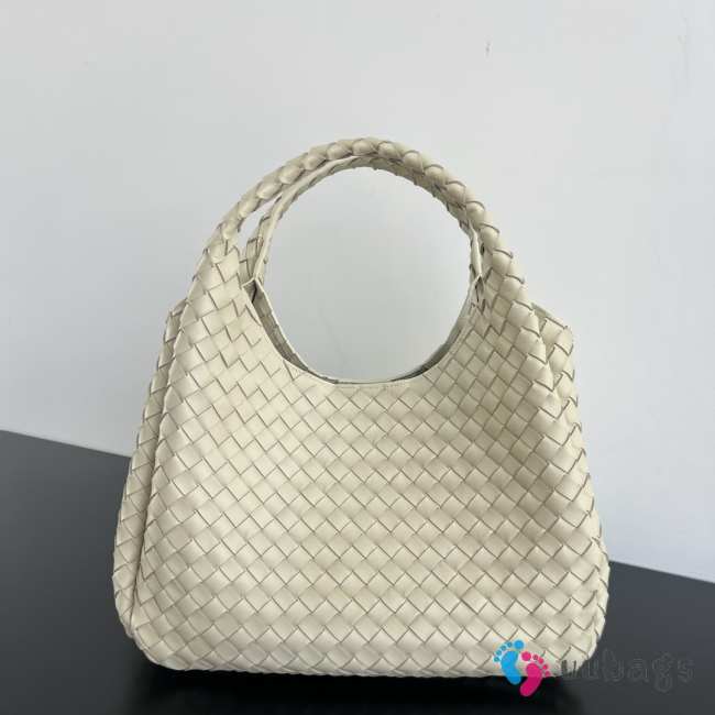 Uubags Bottega Veneta Large Campana bag in Sea salt 39x25x18.5cm - 1
