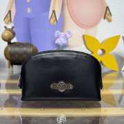 Uubags Louis Vuitton M15206 Cosmetic Pouch MM In Black 24x6x17cm - 1