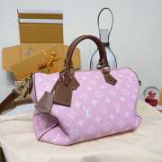 Uubags Louis Vuitton M11569 Speedy P9 Bandoulière 40 bag In Sakura Pink 40x26x23cm - 5