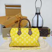 Uubags Louis Vuitton M15242 Speedy P9 Bandoulière 25 Bag In Yellow Mat 25x15x15cm - 6