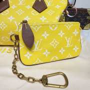 Uubags Louis Vuitton M15242 Speedy P9 Bandoulière 25 Bag In Yellow Mat 25x15x15cm - 3
