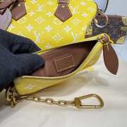 Uubags Louis Vuitton M15242 Speedy P9 Bandoulière 25 Bag In Yellow Mat 25x15x15cm - 2