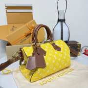 Uubags Louis Vuitton M15279 Speedy P9 Bandoulière 30 Bag In Yellow Mat 32x18x22.5cm - 5