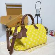 Uubags Louis Vuitton M15242 Speedy P9 Bandoulière 40 Bag In Yellow Mat 40x26x23cm - 6