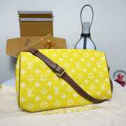 Uubags Louis Vuitton M15242 Speedy P9 Bandoulière 40 Bag In Yellow Mat 40x26x23cm - 3