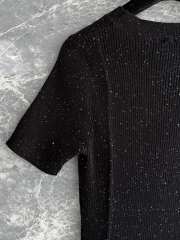 Uubags Chanel Tweed Dress in Black - 2