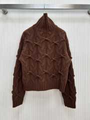 Uubags Brunello Cucinelli Cable-knit cashmere zip-up cardigan - 3