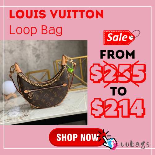 Louis Vuitton Loop Coated Canvas Shoulder Bag M44036 24x6x22cm - 1