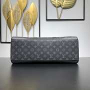 Uubags Louis Vuitton M46451 Sac Plat 24H Monogram Eclipse Bag In Black 44x33x18cm - 3