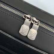 Uubags Louis Vuitton Monogram Eclipse Odyssey Briefcase In Black 37.5x28.0x7.5cm - 3