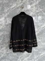 Uubags Camellia Chanel Cardigan In Black - 3