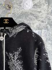 Uubags Chanel Sweatshirt Cotton In Black, White & Gold - 6