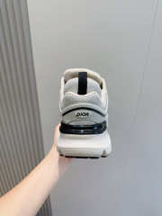Uubags Dior B44 Blade Sneaker Light Grey Technical Mesh and Black Technical Fabric - 5