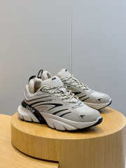Uubags Dior B44 Blade Sneaker Light Grey Technical Mesh and Black Technical Fabric - 2