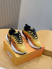 Uubags Dior And Lewis Hamilton B44 Blade Sneaker Gradient Orange Technical Mesh  - 1