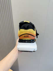 Uubags Dior And Lewis Hamilton B44 Blade Sneaker Gradient Orange Technical Mesh  - 5