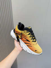 Uubags Dior And Lewis Hamilton B44 Blade Sneaker Gradient Orange Technical Mesh  - 4