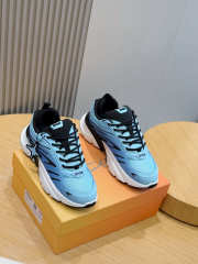 Uubags Dior And Lewis Hamilton B44 Blade Sneaker Gradient Blue Technical Mesh - 1