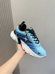 Uubags Dior And Lewis Hamilton B44 Blade Sneaker Gradient Blue Technical Mesh - 4