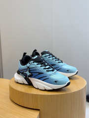 Uubags Dior And Lewis Hamilton B44 Blade Sneaker Gradient Blue Technical Mesh - 3