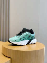 Uubags Dior And Lewis Hamilton B44 Blade Sneaker Gradient Green Technical Mesh - 3