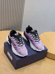Uubags Dior And Lewis Hamilton B44 Blade Sneaker Gradient Purple Technical Mesh - 1