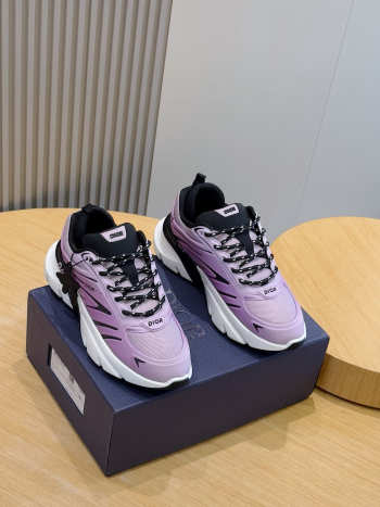 Uubags Dior And Lewis Hamilton B44 Blade Sneaker Gradient Purple Technical Mesh