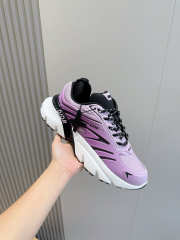 Uubags Dior And Lewis Hamilton B44 Blade Sneaker Gradient Purple Technical Mesh - 4