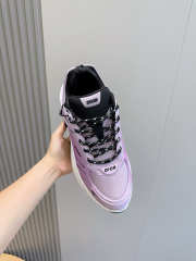 Uubags Dior And Lewis Hamilton B44 Blade Sneaker Gradient Purple Technical Mesh - 3